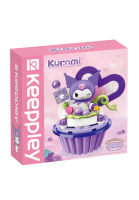 Sanrio Keeppley Kuromi Grape Cupcake