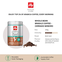 illy Single Origin Arabica Whole Bean (250g) - Brasile/Columbia/Etiopia/Guatemala