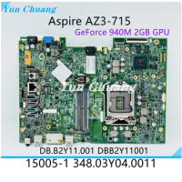 DBB2Y11001 For Acer Aspire AZ3-715 AZ3-715-UR61 All-In-One Desktop Motherboard DB.B2Y11.001 15005-1 348.03Y04.0011 940M GPU DDR4