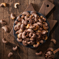 WW180特大顆粉紅帶膜腰果Cashew Nuts帶皮腰果【Delic好食嗑】