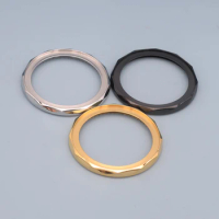 Watch Case steel ring Gold/Silver/Black Bezel ring Fit Seiko SKX007 SKX009 SKX171 SRPD Polished Finish Fashion Bezel