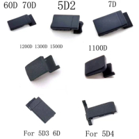 1PCS New Battery Door Rubber Cover For Canon 60D 70D 1100D 5D2 5D4 5D3 6D 7D 1200D 1300D 1500D Digital Camera Repair Part