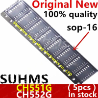 (5 ชิ้น) ชิปเซ็ต CH551G CH552G SOP 16 แบบใหม่ 100%