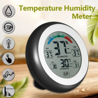 LCD Touch Screen Digital Thermometer Hygrometer Car Indoor Home Wirelesstemperaturesensor Weather Station Keep Life Heathier
