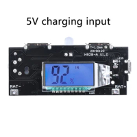 Dual USB 5V 1A 2.1A Mobile Power Bank 18650 Battery Charger PCB Power Module Accessories For Phone DIY LED LCD Module Board