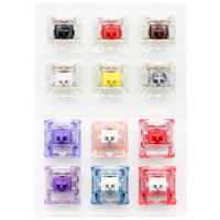 Acrylic Switch Tester Gateron Pro 3.0 CIY Black Red Brown White Yellow Silver Switch Asura Sakura EV