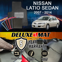 Deluxe Mat NISSAN Latio Sedan 2007 2008 2009 2010 2011 2012 2013 2014 Car Carpet Car Mat Car Floor M