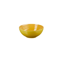 【Le Creuset】瓷器早餐穀片碗16cm(芥末黃)