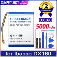 GUKEEDIANZI Battery 5000mAh for Ibasso DX160 DAP Player Batteries