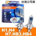 OSRAM H3 酷藍光 加亮50% 汽車鹵素燈泡 70W 德國製