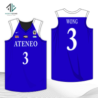 2023 newNZ X Ateneo Blue Eagles 2019 Ateneo De Manila University Full Sublimated Volleyball Jersey (
