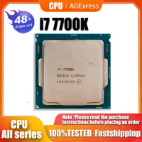Used Intel Core i7 7700K 4.2GHz Quad-Core Eight-Thread 8M 91W CPU Processor LGA 1151
