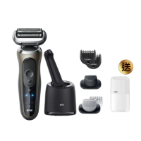 【德國百靈BRAUN】7系列PRO 智能靈動電動刮鬍刀/電鬍刀-附鬢角刀 清潔座 德國製造(72-C7650cc)