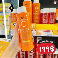 สูตรใหม่ Boots Vitamin C Toning Water 400 ml. บู๊ทส์ วิตามิน ซี Toner โทนเนอร์