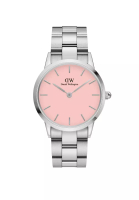 Daniel Wellington Iconic Link Blush 36mm Watch Pastel Pink dial Link strap Sliver 中性手錶 Unisex watch Watch for women and men 女錶男錶 DW 丹尼爾惠靈頓