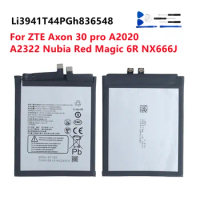 New Original Li3941T44PGH836548 Battery For ZTE Axon 30 pro A2020 /A2322 Nubia Red Magic 6R NX666J Mobile Phone + Tools