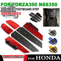 Footrest Step Footboard Footpads Foot Pegs Plate 2023 For Honda Forza350 FORZA 350 NSS 350 2018-2021 2022 Motorcycle Accessories