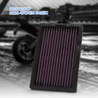 กรองอากาศรถจักรยานยนต์, สำหรับ Kawasaki Ninja 250/250R/300, วัสดุ Abs, เข้ากันได้กับ Z300, Ninja250,