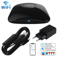 Broadlink RM4 Pro Bluetooth Controller IR Wifi RF Switch Universal Remote Control RM 4Mini HTS2 Sensor For Smart Home Assistant