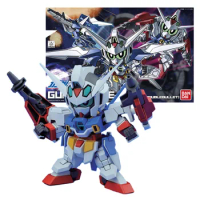 Bandai Genuine Gundam Model Kit Anime Figure SD BB AGE-2 Doublebullet Collection Gunpla Anime Action Figure Toys for Children