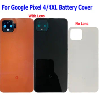 New For Google Pixel 4 Battery Cover Door Back Housing Rear Case For Google Pixel 4XL Back Battery Door With Camera Lens