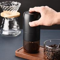 Electric Coffee Grinder Adjustable Coarseness Coffee Bean Grinder Coffee Mill Portable Coffee Grinder ABS Material