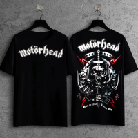 Men T Shirt Rock Band Motörhead Black Shirts COD Causal Short Sleeve for men
