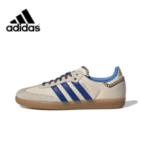 Adidas Original Men's and Women's shoes New Arrival Wales bonner X Samba low Casual Shoes Trendy Fas