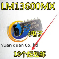 30pcs original new LM13600M LM13600 LM13600MX transconductance amplifier IC SOP-16