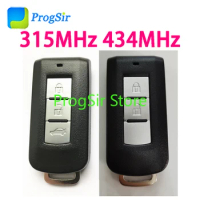 2 Button 3Button 434MHz 315MHz Keyless Go Smart Remote Control Key For Mitsubishi with PCF7952 ID46 Chip
