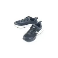 Sepatu MLB NY ATH FLOW WHITE BLACK SNEAKER 100% ORIGINAL 38