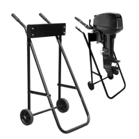 Outboard Motor Engine Trolley 85 KG Capacity Foldable Outboard Motor Trolley Stand Transport Wheel Boat Engine Carrier