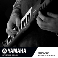 『YAMAHA 山葉』37鍵Keytar 肩背鍵盤吉他 / SHS-500 黑色款 / 公司貨保固