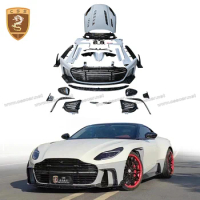 MSY Style FRP Carbon Fiber Body Kits For Aston Martin DB11 Car Bumpers Hood Side Skirts Tail Wing Rear Spoiler Full Body Kit