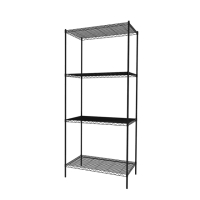 【KIWISH】台灣製耐用90X60X210四層置物架(四層架/鐵架/層架/置物架/鐵力士架/收納層架/收納架/書架)