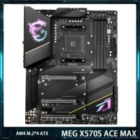 MEG X570S ACE MAX For Msi AM4 DDR4 128GB SATA3*8 M.2*4 USB3.2 Wi-Fi 6E Support R9 Desktop Motherboard Works Perfectly Fast Ship