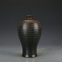 宋瓷宋代磁州窯系介休窯梅瓶仿古瓷器古董古玩收藏真品