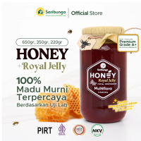 Madu Multiflora Royal Jelly Saribunga - Honey Royal Jelly - Madu Saribunga