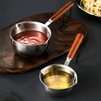 Side Vent Milk Pot Household Small Soup Pot Soy Sauce Pan Two Capacities Oil Pan Household Products Chocolate Melting Pot 200ml