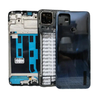 Casing Fullset Untuk Oppo A15 / A15s Backdoor + Bazel + Frame 1 set Housing Kesing Fullset