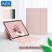 ASH for Samsung Galaxy Tab A7 10.4 Tab S6 Lite 10.4 Ultra Slim Keyboard Case Folio Stand PU Leather Cover With Pencil Holder