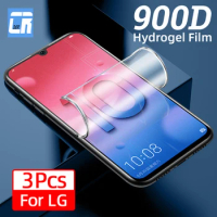 1-3Pcs Full Cover Hydrogel Film for LG V60 V50 V40 V30 Plus Q92 K61 Screen Protectors for LG Velvet K62 K52 K42 K41S Not Glass