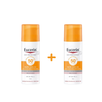 Eucerin Sun Dry Touch Oil Control Face SPF50+ 50ml เซอริน กันแดด ครีมกันแดดเนื้อบางเบา สำหรับผิวมัน