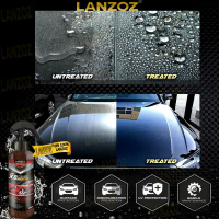 【3D NANO Ceramic Coating】 - Extra long last Premium Quick Ceramic Car Nano Spray Coating 500ml  (Lon