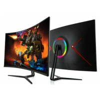 curved gaming monitor 1k144hz desktop 32 inch computer led monitor gaming display on sale