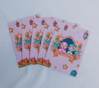 BLISG Amplop Lebaran Aesthetic 1pak isi 20pcs Amplop Motif Karakter Random 20pc 10cm