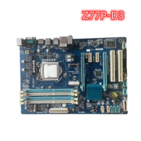 For GA-Z77P-D3 Desktop Motherboard Z77 Socket LGA 1155 i3 i5 i7 DDR3 32G ATX Original Z77P-D3 Mainboard