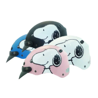 【iMini】史努比 SY3 成人 雪帽(正版授權 安全帽 1/2罩式 卡通 機車用品)