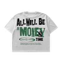 Clote Tshirt Boxy Oversize Money Cotton Heavyweight 16s
