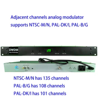 adjacent channel modulator cable TV analog modulator, AV to RF, hotel factory TV front-end equipment